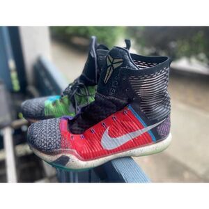 Nike Men’s Kobe 10 Elite High What The 2015 815810-900 Sz 14